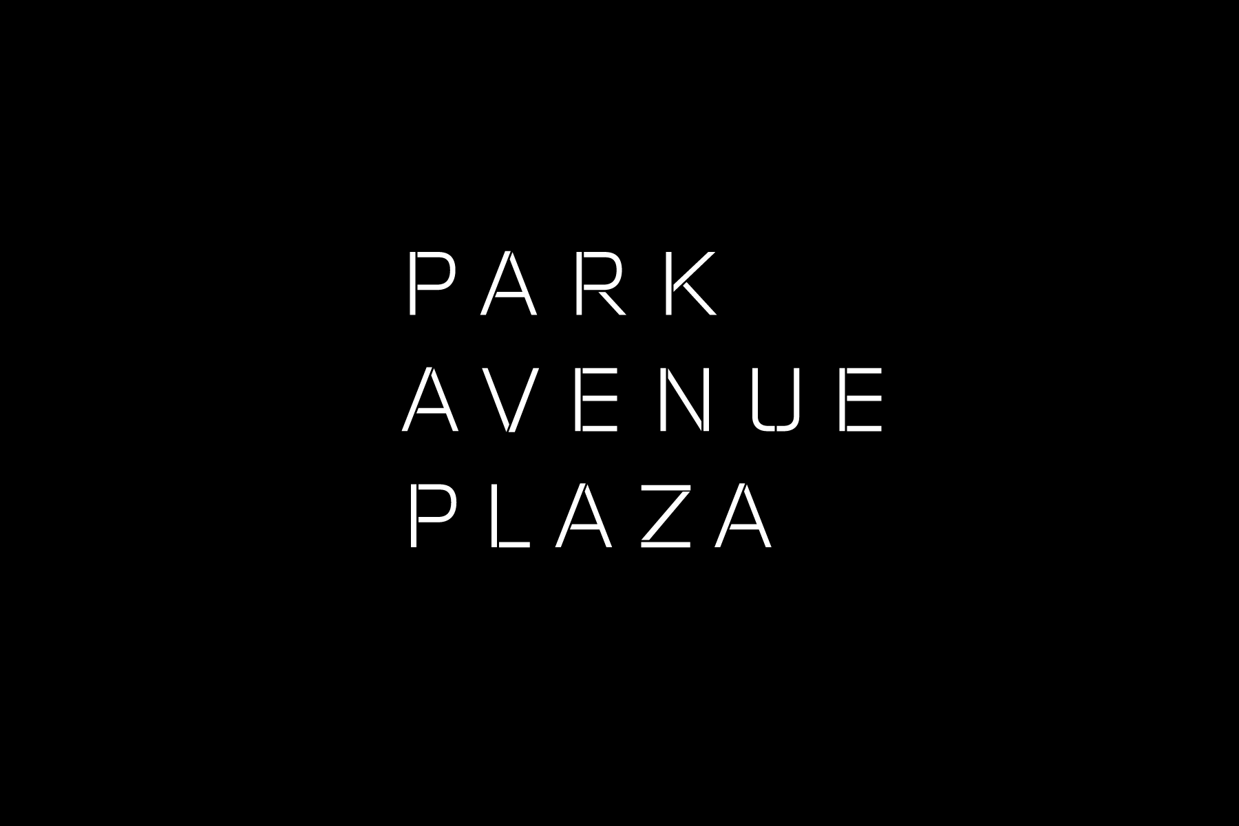 Logotypes Park Avenue Plaza