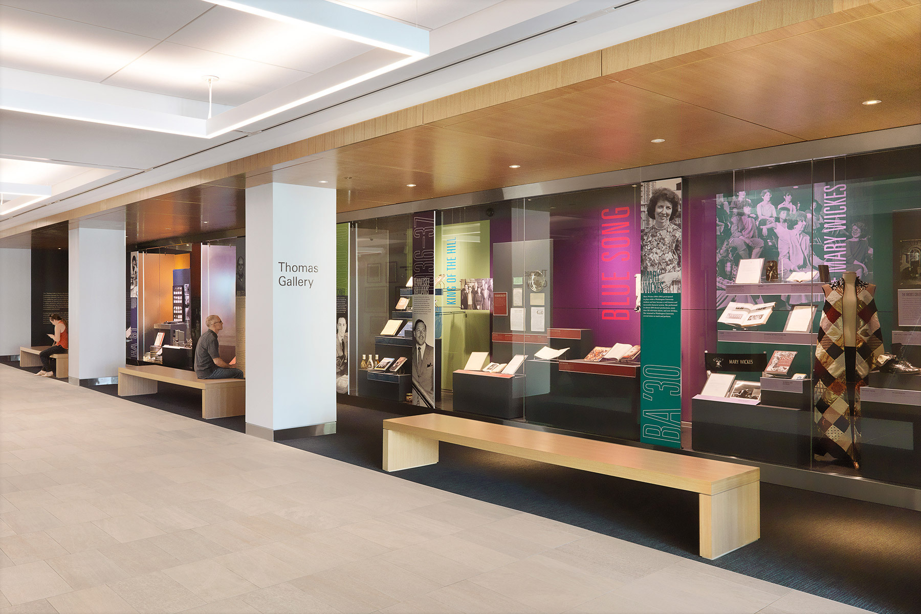 Olin Library exhibits at Washington University in St. Louis