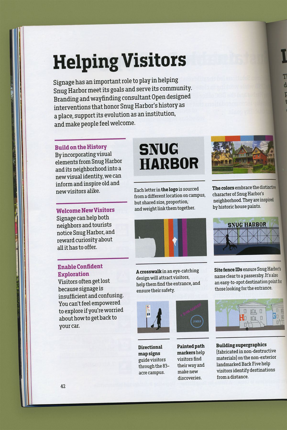 Snug Harbor master plan logotype